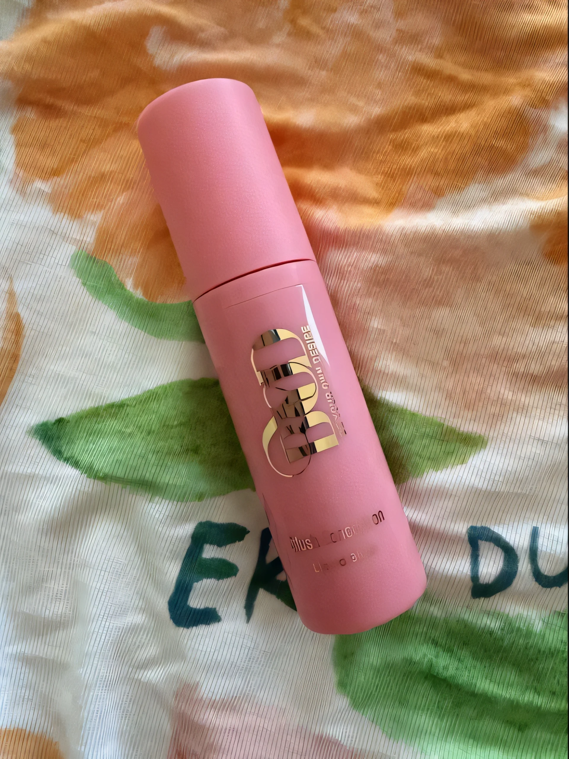 BYOD liquid blush tube in soft pink packaging